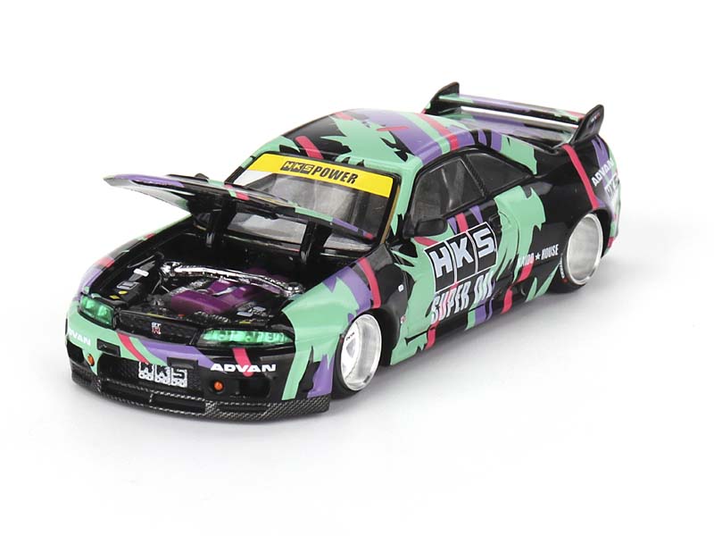 Nissan Skyline GT-R (R33) HKS V1 – Black Green (Kaido House x Mini