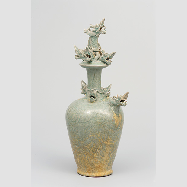 青磁九龍浄瓶｜陶磁｜コレクション｜大和文華館