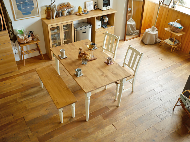 mam? マム 無垢材 オイル塗装 リビングテーブル ローテーブル 木製