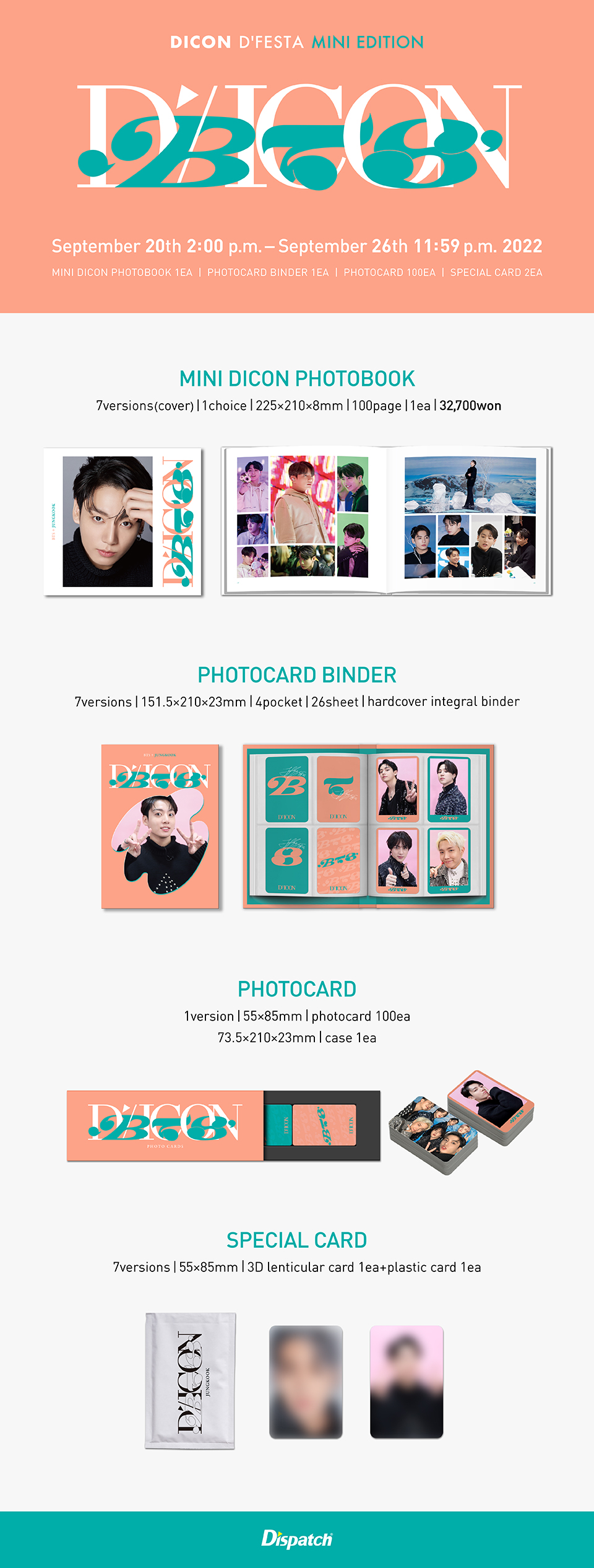 ktown4u.com : fanclub item_[Member Selectable] DICON D'FESTA MINI