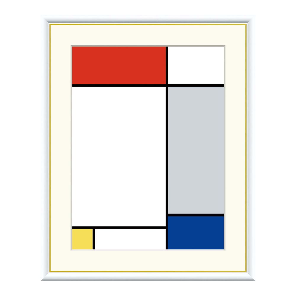 Piet Mondrian（ピエト モンドリアン）赤・黄・青のコンポジション