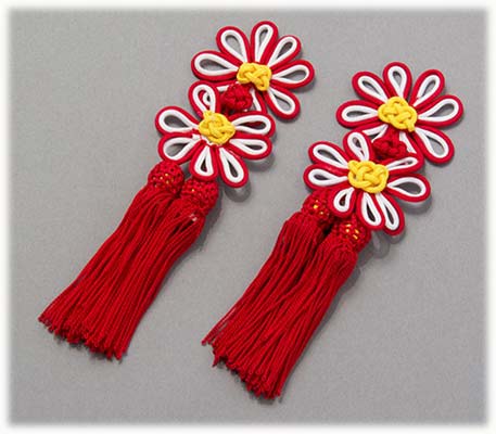 七五三 被布飾り紐 輪一重