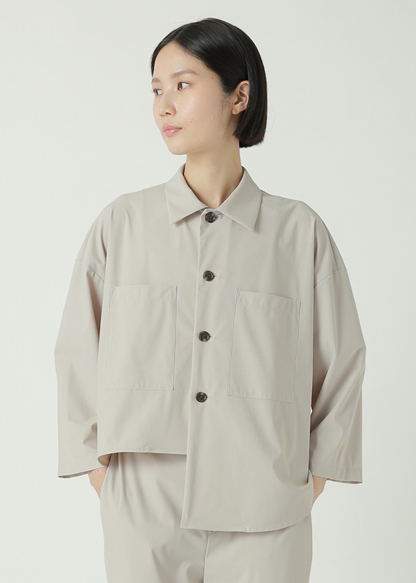 ZUCCa / S ストレッチナイロントリコット / シャツ(M beige(03)): SALE