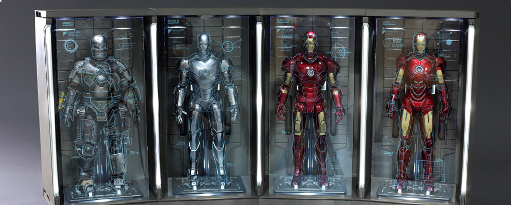 ムービー・マスターピース】『アイアンマン2』1／6スケールジオラマ