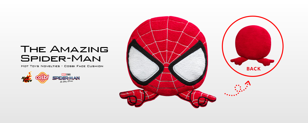 ホットトイズ・ノベルティー】コスビ・クッション『スパイダーマン