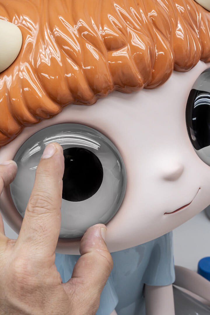 大きな瞳のキャラクターを立体作品に！ リヤドロの新プロジェクト