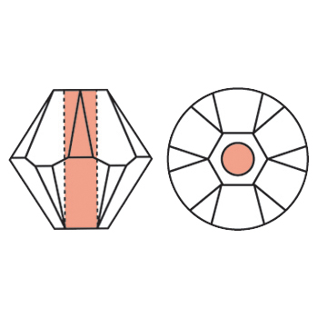 スワロフスキー＃5328 5mm ガーネット 【30ヶ入】 - ホルダーマート