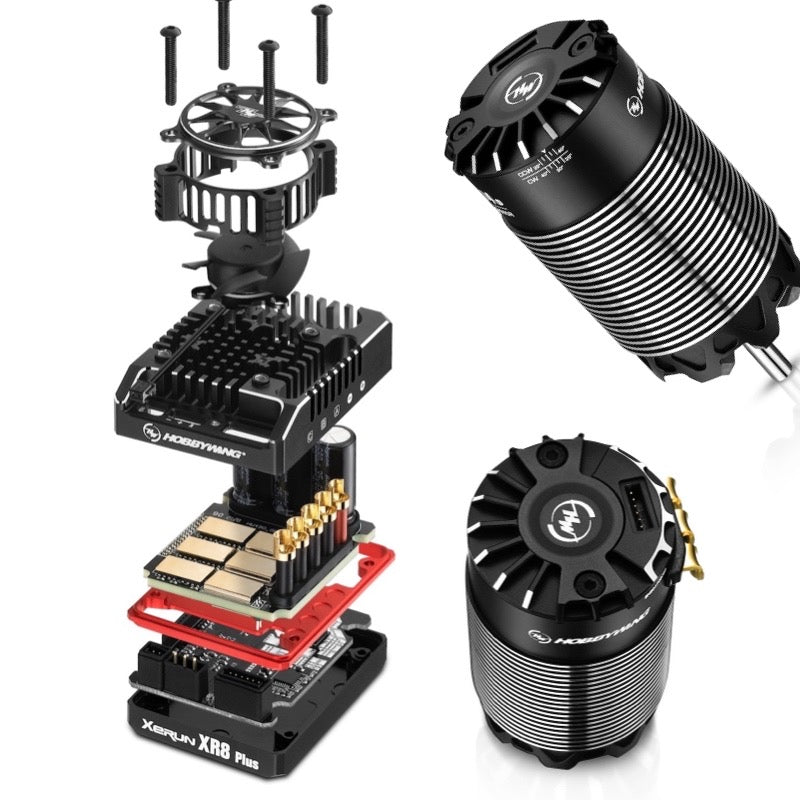 XR8 Plus G2S Combo (2-6s) - HOBBYWING North America