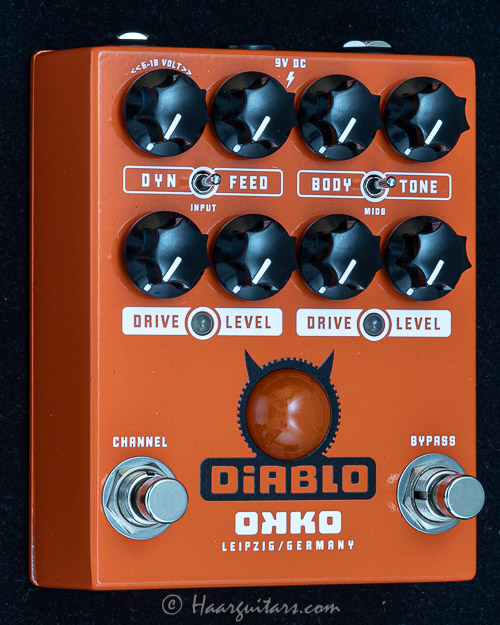 Okko, Diablo double - Haar Guitars and Parts