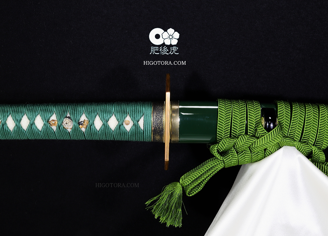 特注鍔カスタム刀2尺8寸ROKKA｜製作事例｜肥後虎-HIGOTORA
