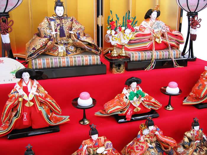 雛人形 ひな人形衣裳着十五人七段飾りセット秀光オリジナル限定品