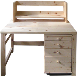 総ひのき学習机・勉強机・デスクセット 木曾桧（ひのき）節材 すまひと