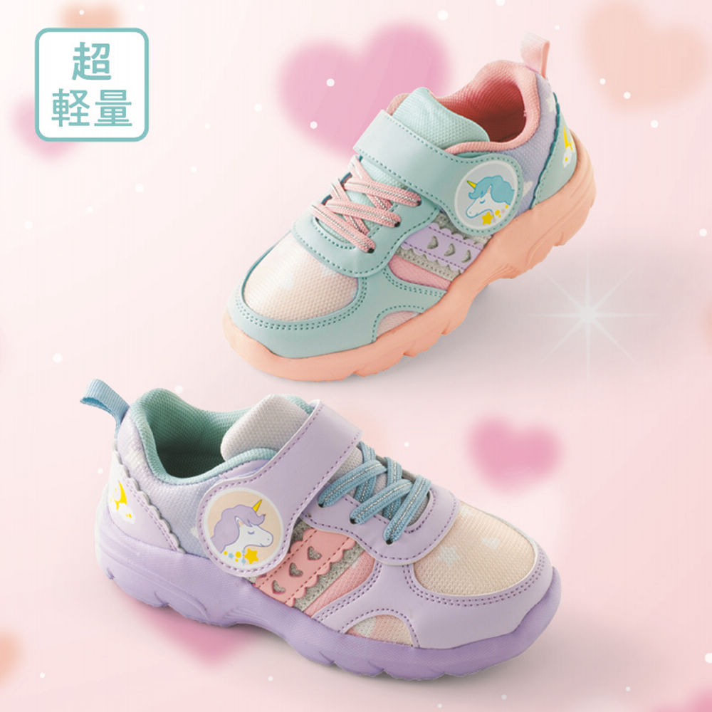 ガールズスニーカー(超軽量・面ファスナー付)【15.0～18.0cm】 | 激安