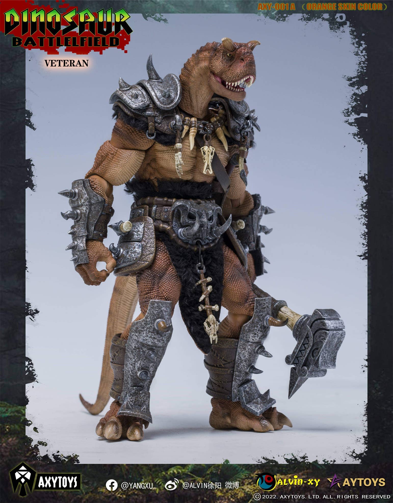 Dinosaur Battlefield AXY001A Veteran (Orange) | HLJ.com