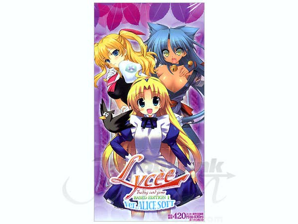 Lycee Trading Card Game Ver.Alice Soft Booster Pack Edition I 1Box