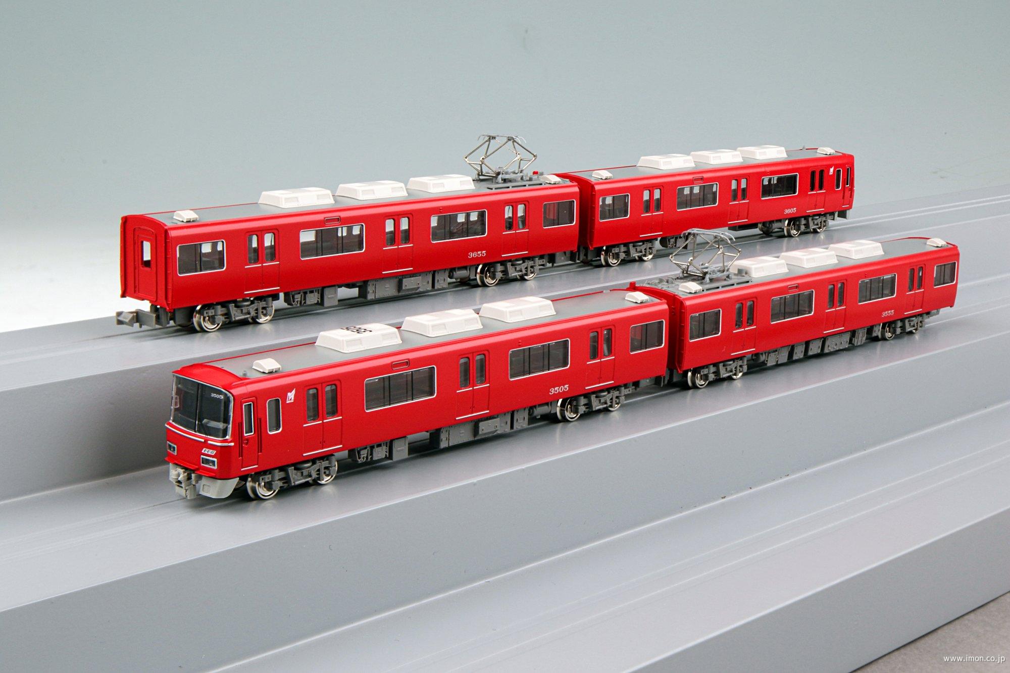 名鉄3500系（機器更新車・行先表示点灯）増結4両 | 鉄道模型店