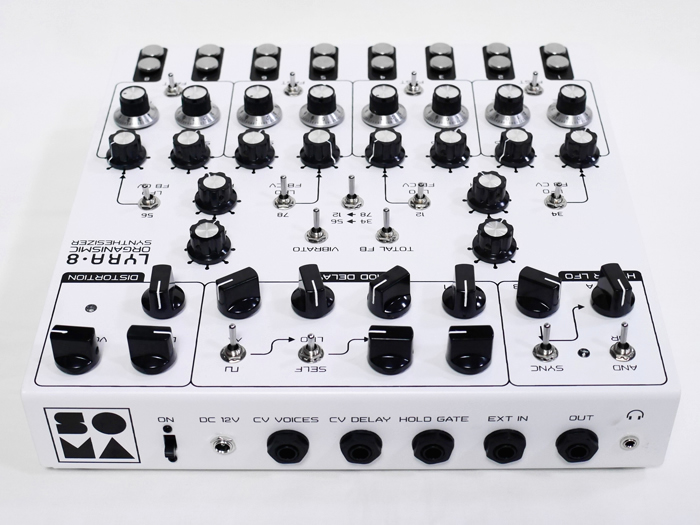 ロシアのシンセサイザーメーカー SOMA laboratory LYRA-8 展示/販売中