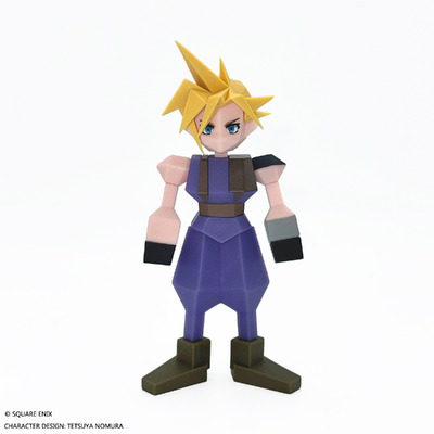 FF7』懐かしい“ポリゴン”の「セフィロス」「ザックス」がソフビ