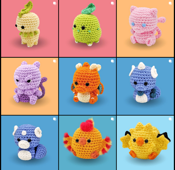 ポケモン』第一世代の151匹を編みぐるみで再現！ 完全オリジナル