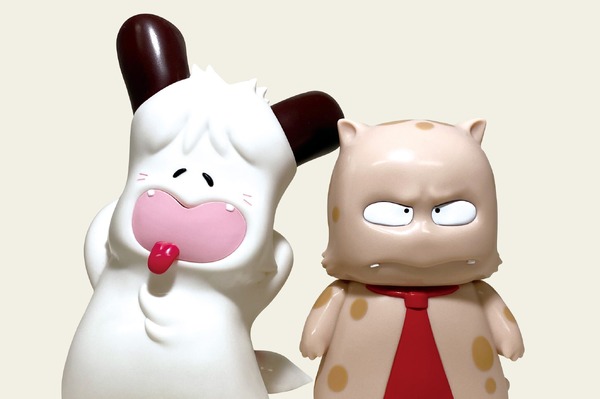 少女漫画「おはよう！スパンク」から「スパンク」と「トラ吉」がセット