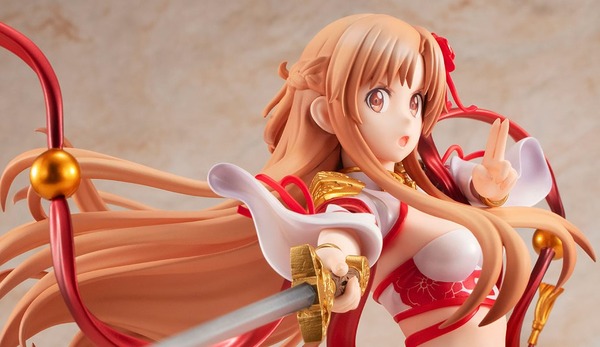 おへそも見える大胆な中華風バトルドレス！「SAO」より「アスナ」1/7