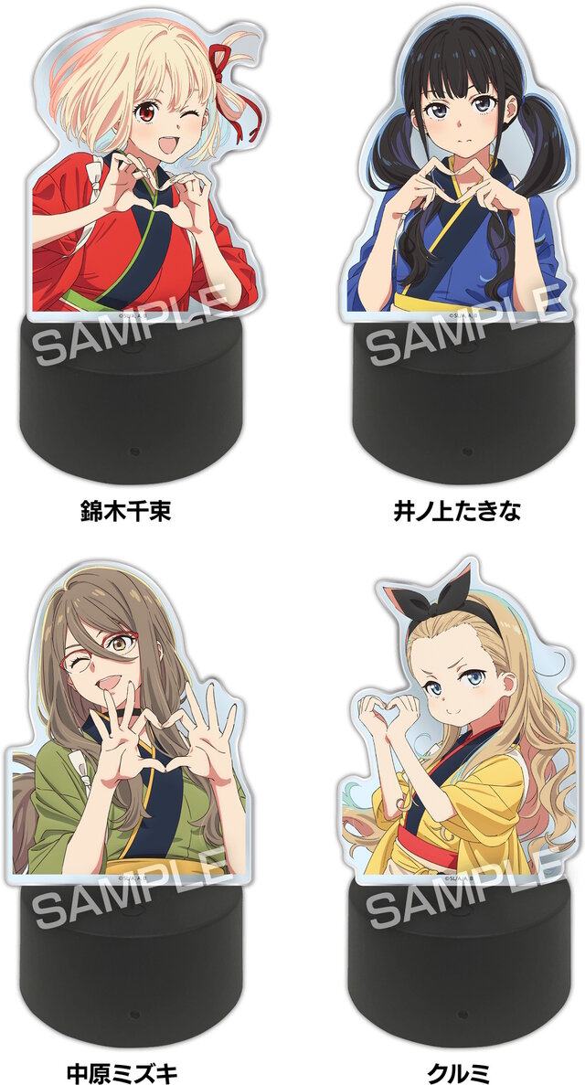 リコリス・リコイル』×「ローソン」コラボ開催決定！数量限定グッズに