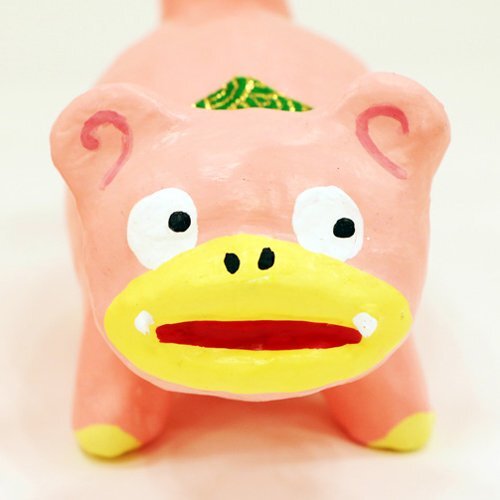 味のある顔がクセになる！「ヤドン」の張子が予約受付再開も、約1日で