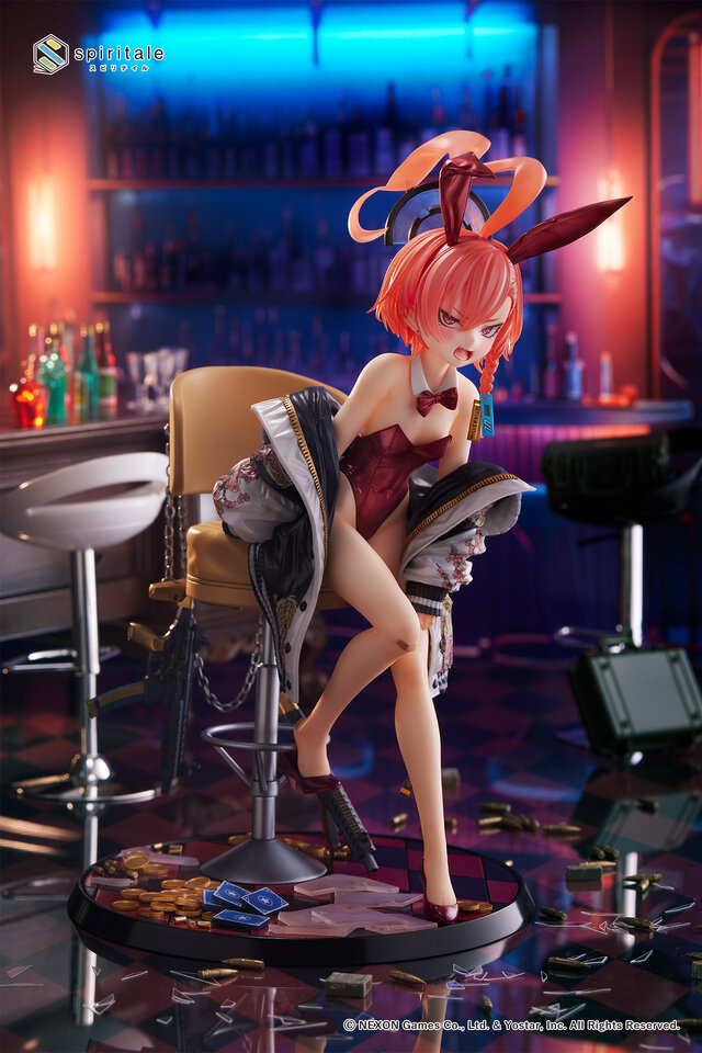 恥じらう表情がたまらない！『ブルアカ』バニーガール姿の「 美甘ネル