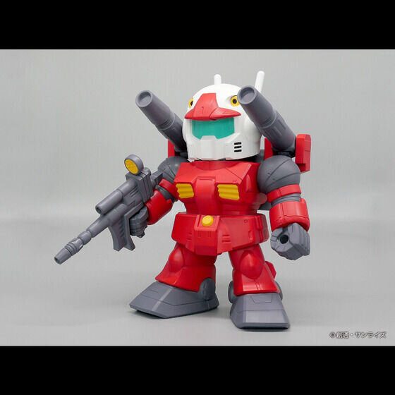 SDガンダム「RX-78-2 ガンダム」と「RX-77-2 ガンキャノン」がビッグ