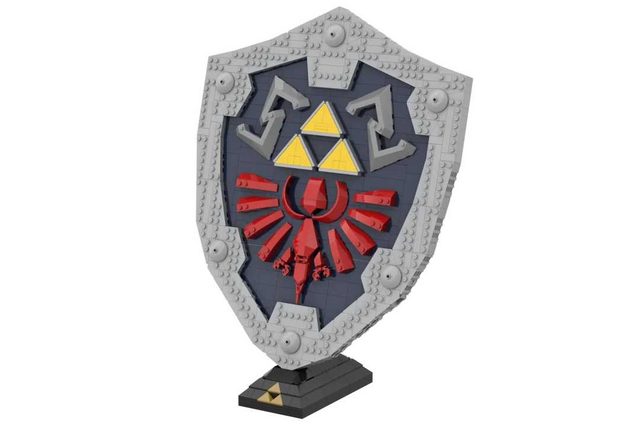 レゴで『ゼルダの伝説』マスターソード&ハイリアの盾を完全再現する