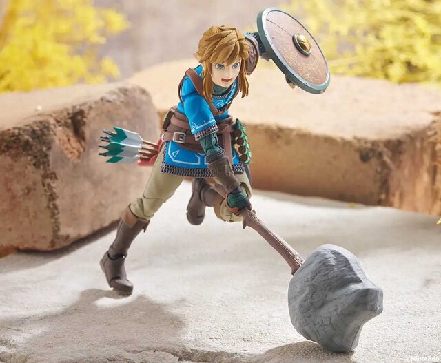 ゼルダの伝説 ティアキン』リンクがfigma化―DXエディションは岩