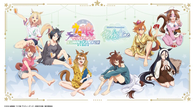 ウマ娘』描き下ろしの“デコ出しカフェ”が衝撃的な可愛さ！映画「新時代