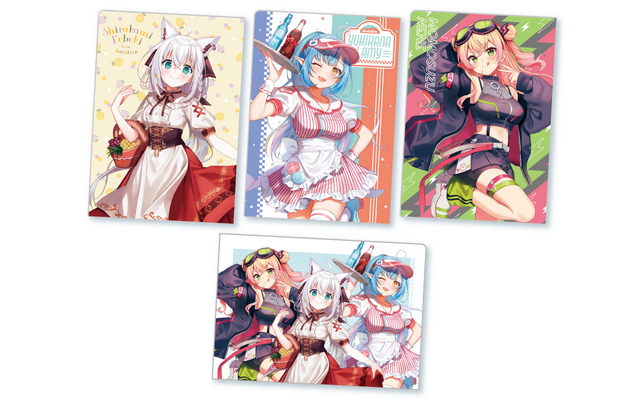 ホロライブ・白上フブキ、雪花ラミィ、桃鈴ねねがファミマとコラボ