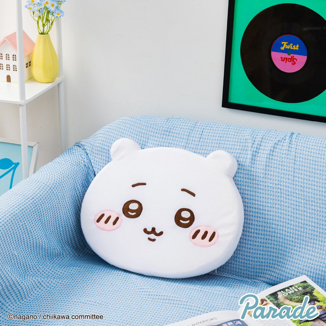 ちいかわ、ハチワレ、うさぎの低反発クッションがプライズ展開！お部屋