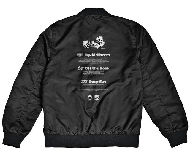 スプラ3』限定デザインMA-1もオシャレ！サントリー「塗られちゃった