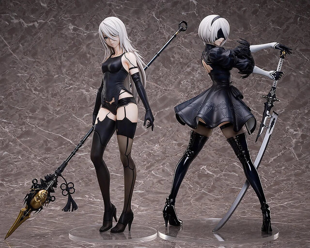 スラリとした美脚まで、1/4スケールで再現！「NieR:Automata」2B