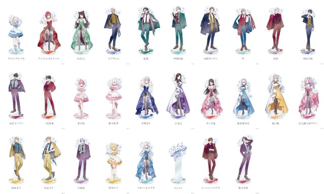 にじさんじ」7周年！剣持刀也、月ノ美兎、サロメ嬢ら28名が“虹”のよう