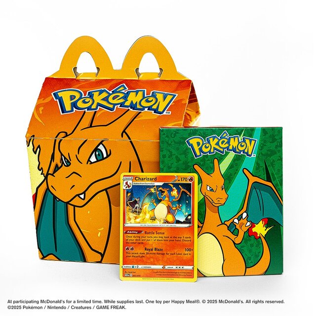 羨ましい…！米国で『ポケカ』×「マクドナルド」コラボ開催―ハッピー