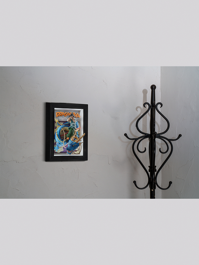 悟空と龍が飛び出しそう！「ドラゴンボール」最終話の扉絵を“立体絵画