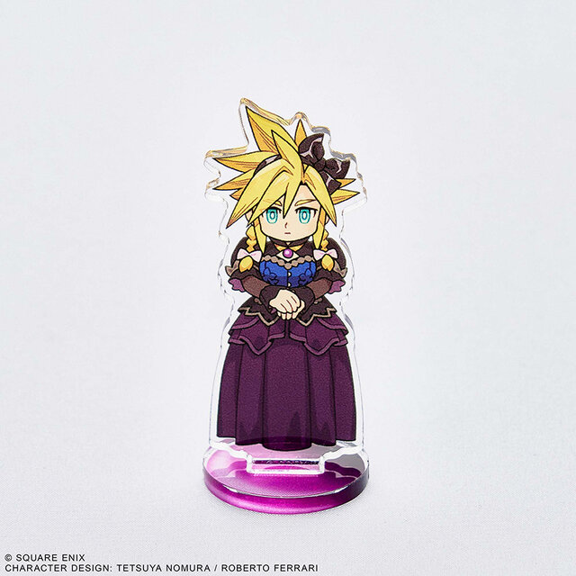ドレス姿のクラウドが超キュート！『FF7 リバース』より、デフォルメ