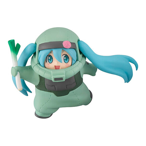 45周年ガンダム×初音ミク 」フィギュアが、ガシャポンオンラインにて