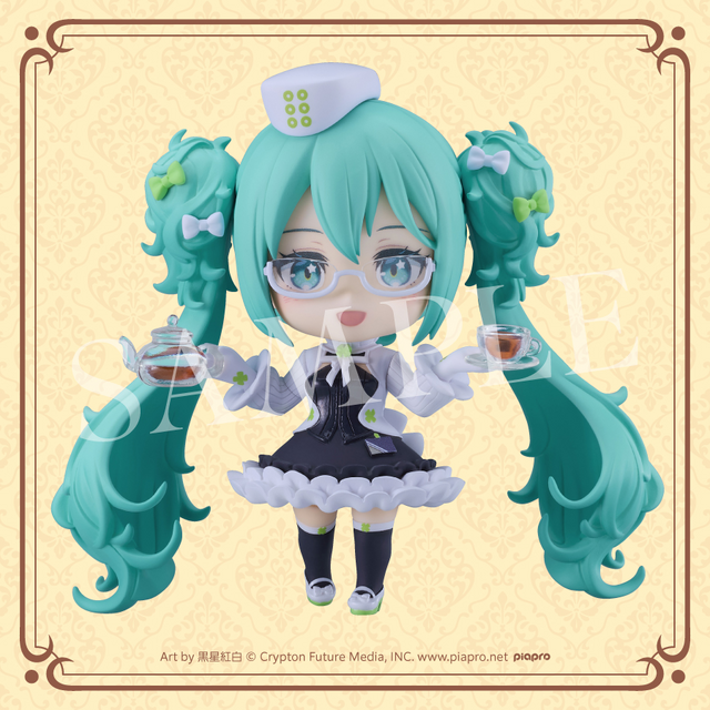 初音ミク」グッスマくじの“めがね×カフェ”が可愛い過ぎ！フィギュアや