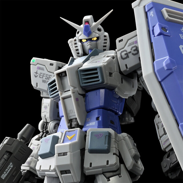 G-3ガンダム」がRG Ver.2.0仕様でガンプラ化！肘・膝・アンクルガード