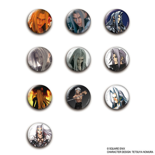 FF7』セフィロスしか入っていない！歴代イラストやCGを取り揃えた