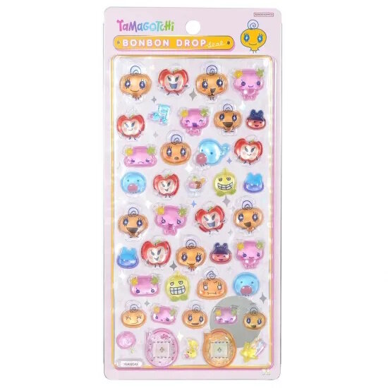 ボンボンドロップシール たまごっち」が抽選で当たる！全4種いずれかを