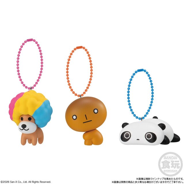 リラックマ アフロ たれぱんだ にゃんにゃんにゃんこ シール san-x