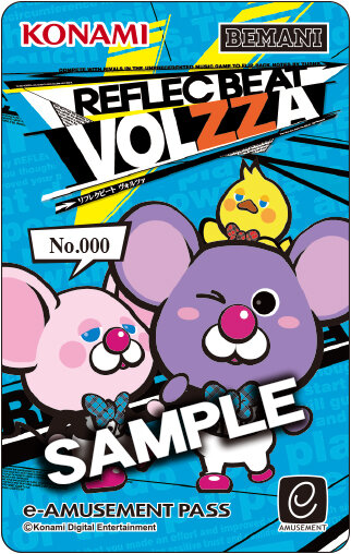 シリアルNo.入り「e-AMUSEMENT PASS」登場、デザインは『ポップン