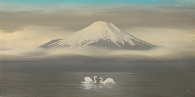 一枚の繪 －―神秘の光彩― 鎮西直秀 油彩展