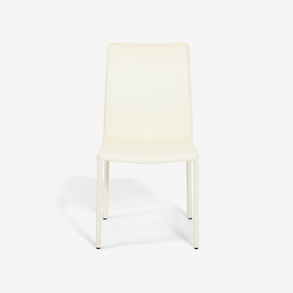 ダイニングチェア「ルッソ」革ホワイト色 | 【公式】大塚家具