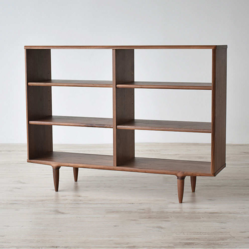 起立木工 オープンシェルフ「KISSUI（キッスイ）」幅120cm